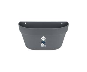 Elho Loft Urban Mural 40cm Balconnière - Anthracite | L 19.8 x W 39.3 x H 18.8 cm | Convient à une Utilisation Extérieure