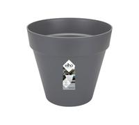 Elho Pot de fleur Loft Urban – 25 x 25 x 23 cm – Anthracite