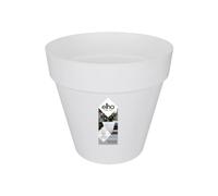 Elho loft Urban Rond 70cm Pot de Fleurs - Blanc | Ø 69 x H 62.5 cm