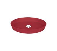 Elho loft Urban Soucoupe Ronde 24cm Soucoupe - Rouge Théâtre | Ø 24.2 x H 3.1 cm | Convient à l’extérieur