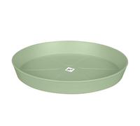 Elho Loft Urban Soucoupe Ronde 28 - Soucoupe pour Extérieur - Ø 27.5 x H 3.5 cm - Vert/Vert Pistache