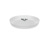 Elho loft Urban Soucoupe Ronde 28cm Soucoupe - Blanc Soie | Ø 27.6 x H 3.6 cm | Convient à l’extérieur