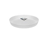 Elho Loft Urban Soucoupe Ronde 30 - Soucoupe pour Extérieur - Ø 30.2 x H 4.1 cm - Blanc/Blanc Soie