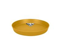 Elho Loft Urban Soucoupe Ronde 30 - Soucoupe pour Extérieur - Ø 30.2 x H 4.1 cm - Jaune/Jaune Miel