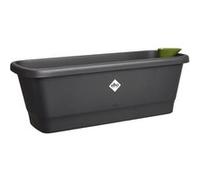 Elho Noa Balconniere M - Noir - L 52 x B 20 x H 18 cm - Balconextérieur - 100% recyclé Noir G
