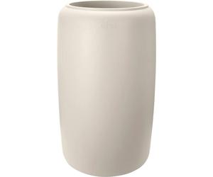 ELHO Obal, perles ambrées, grande taille, 40 cm, couleur blanche