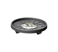 Elho Planttaxi Universel Soucoupe avec Roues, Anthracite, 40 cm