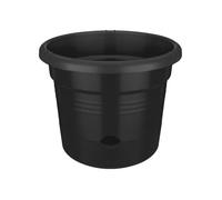 Elho Green Basics Pot À Tomate 33 - Pot De Fleurs pour Extérieur & Récolte - Ø 33.5 x H 26.0 cm - Noir/Living Noir