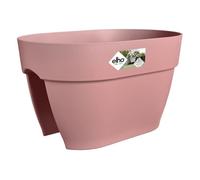 ELHO Pot de fleurs/Balconnière Vibia Campana Flower Bridge - Balcon extérieur - L 26 x W 39 x H 22 cm - Rose Poussière