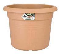 Elho Pot de fleurs rond Green Basics Plastique Ø38,8 x H30 cm Terre cuite doux