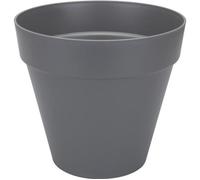 ELHO Pot de fleurs rond Loft Urban - Ø 28.5 x H 26 cm - Gris anthracite