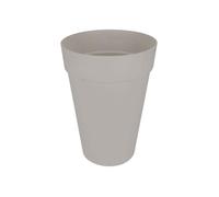 ELHO Pot de fleurs rond Loft Urban Haut 42 - Gris - Ø 42 x H 56 cm - Extérieur