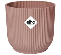 ELHO Pot de fleurs Rond VIBES - Ø25 x H23cm - Plastique - Rose poudré