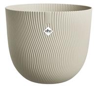 ELHO Pot de fleurs Sereh Rond 47 - Beige - Ø 47 x H 40 cm - 100% recyclé
