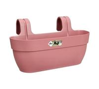 Elho - Pot De Fleurs - Vibia Campana Easy Hanger Large - Rose Poussiere - Balcon Extérieur - L 24.1 X W 46 X H 26.5 Cm