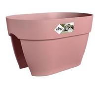 ELHO Pot de fleurs/Balconnière Vibia Campana Flower Bridge - Balcon extérieur - L 26 x W 39 x H 22 cm - Rose Poussière