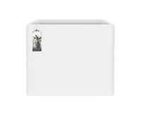 Elho Pure Soft Brick Divider Wheels 80 Large - Blanc - L 79 x B 40 x H 65 cm - intérieur;extérieurFalse
