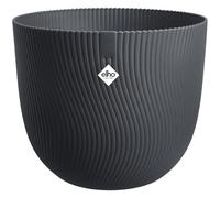 Elho Sereh Rond 30cm Pot de Fleur - Anthracite | Ø 29.5 x H 25.3 cm | Convient à une Utilisation Extérieure | Plastique 100% recyclé