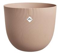 Elho Sereh Rond 47cm Pot de Fleur - Cool Clay | Ø 47 x H 40.1 cm | Convient à une Utilisation Extérieure | Plastique 100% recyclé
