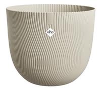 Sereh Pot de fleurs rond 47 - Beige Ø 47 x hauteur 40 cm 100 % recyclé