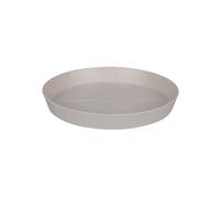 Elho Loft Urban Soucoupe Ronde 34 - Soucoupe pour Extérieur - Ø 34.3 x H 5.0 cm - Gris/Gris Chaud