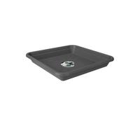 Elho Soucoupe Universelle Carrée 35cm Soucoupe - Anthracite