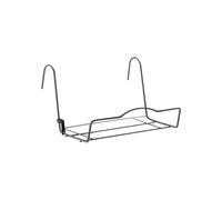 Elho Support pour jardinière de balcon Type 2/3, Taille M, gris