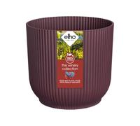 Elho The Winery Collection 18cm Pot de Fleur - Rouge Bordeaux | Ø 18.3 x H 16.8 cm | Plastique 100% recyclé