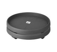 Elho Universal Planttaxi 30 | Lot de 2 Soucoupe - Anthracite | Ø 29 x H 10.2 cm | 2 Pièces Incluses | Convient pour une Utilisation Intérieure et Extérieure