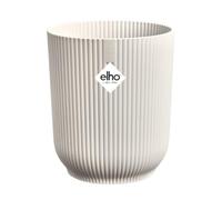 Elho Vibes Fold Orchid High 12,5cm - Orchid Pot Indoor - Pots de Fleurs Intérieur - Plastique 100% recy lanc/Linen White