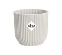 Elho Vibes Fold Rond Mini 9cm Pot de Fleur - Blanc Soie