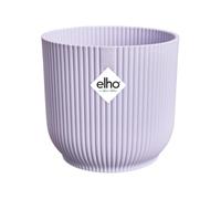 Elho Vibes Fold Rond Mini 9cm Pot de Fleur - Soft Lilac | Ø 9.3 x H 8.8 cm | Convient à une Utilisation Intérieure | Plastique 100% recyclé