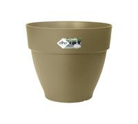 Elho Vibia Campana 55cm Pot de Fleurs - Vert Cendré | Ø 54.5 x H 47 cm | Adapté à l'extérieur | Plastique 100% recyclé