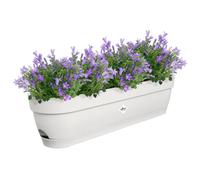 Elho Balconnière Vibia Campana 70 – Ø 69 x H 17 cm – Blanc soie
