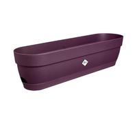 Elho Vibia Campana balconnière 70cm Pot de Fleurs - Mauve Érable | L 18.2 x l 69 x H 17 cm | Soucoupe intégrée