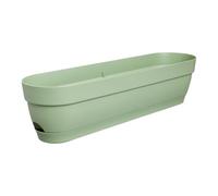 Elho Vibia Campana Balconnière 70 - Planteur pour Balcon - Ø 69.0 x H 17.0 cm - Vert/Vert Pistache