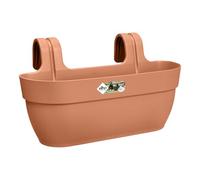 Elho Vibia Campana Easy Hanger Large Pot de Fleurs - Terre Cuite | L 24.1 x l 46 x H 26.5 cm | Convient pour l’extérieur