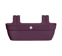 elho vibia campana easy hanger XL 58cm pot de fleurs - Mauve Érable | L 23.7 x l 56 x H 26.8 cm | Convient à l’extérieur | Le plastique, signé elho
