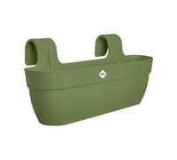 Elho Vibia Campana Easy Hanger XL 58cm Pot de Fleurs - Moss Green | L 23.7 x l 56 x H 26.8 cm | Convient à l'extérieur | Plastique 100 % recyclé