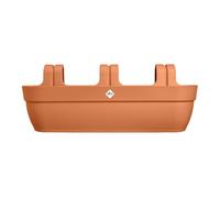 Elho Vibia Campana Easy Hanger XXL 70cm Pot de Fleurs - Terre Cuite | L 23.7 x l 69 x H 26.8 cm | Convient à une utilisation en extérieur | Plastique 100 % recyclé