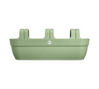 elho vibia campana easy hanger XXL 70cm pot de fleurs - Vert Pistache | L 23.7 x l 69 x H 26.8 cm | Convient à une utilisation en extérieur | Le plastique, signé elho
