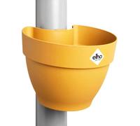 elho® Vibia campana Jardinière pour tuyau de descente Jaune miel 22 cm - Plastique