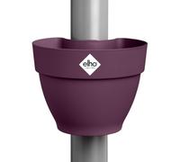 Elho Vibia Campana Pot gouttière 22cm Pot de Fleurs - Mauve Érable | L 19.1 x l 21.6 x H 16.3 cm | Convient à une utilisation en extérieur