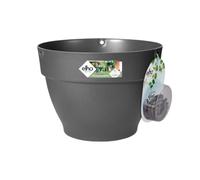 Elho Vibia Campana Suspension 26cm Pot de Fleurs - Anthracite | Ø 26 x H 18.4 cm | Convient pour l’extérieur