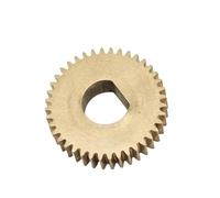 ELILANEY Engrenage droit plat de 0.7M 37T, 5mm d'épaisseur, droit, 37 dents, Module 0.7, Transmission cylindrique mécanique, pignon à crémaillère Mécanique(4x3.5mm D bore)