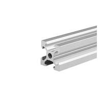 ELILANEY Lot de 4 profilés d'extrusion 2020 en aluminium à fente de type V, 20 x 20 mm, support de déflecteur de rail, cadre de panneau d'affichage, établi de bricolage bord