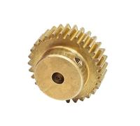 ELILANEY Pignon en laiton de 0.7M 115T, Module 0.7, engrenage droit droit à 115 dents avec pas de 5mm d'épaisseur, engrenage cylindrique Mécanique(11mm bore)