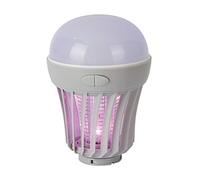 Élimine Les Insectes Jata Hogar MELI0320 et Lampe Portable avec 3 intensités. 6 Ampoules LED UV attrayantes. Résistant à l'eau. Zone d'action : 25 m². Utilisation intérieure et extérieure.