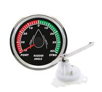 ELING Appareil de mesure d'indicateur de position de gouvernail 85 mm 0-190 ohm avec capteur correspondant 9-32 V universel avec rétro-éclairage