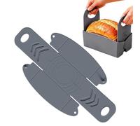 Élingue en silicone pour au levain Longues poignées pliables, | Sling de cuisson en silicone pour pour pâte, gâteau, cocotte en font